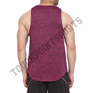 Camisetas sin mangas deportivas personalizadas para hombre, ropa informal ligera y cómoda, venta al por mayor - Product Image 4