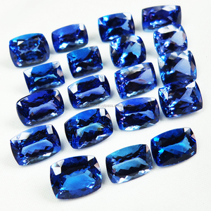Tanzanite <b>Rectangular</b> <b>Cushion</b> Faceted Cut Loose 6x4mm 3A Quality Natural Certified Gemstones Silver Jewelry Making Stones OEM - Product Image 1