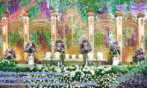 Nuevo Mandap para Bodas en el Estilo Rajmahal, Impresionante Decoración para Recepciones de Boda en el Reino Unido - Product Image 6