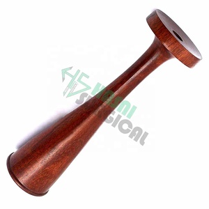 Estetoscopio Pinard de madera de alta calidad, 18 cm, logotipo quirúrgico personalizado, Color personalizado, hecho en Pakistán - Product Image 6