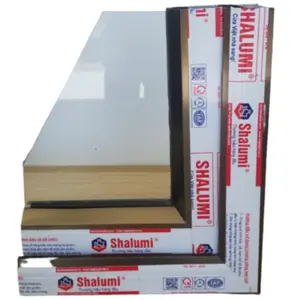 Shalumi Champagne Color Aluminum Extrusion Profile for Window and door | Vietnam origin at factory price