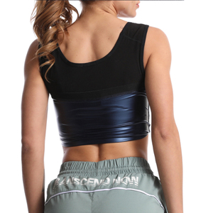 OEM Service Women's Crop <b>Top</b> Tank <b>Top</b> <b>White</b> Color Quick Dry Breathable Gym Clothing Polyester Made Ladies Gym Tank <b>Top</b> - Product Image 6