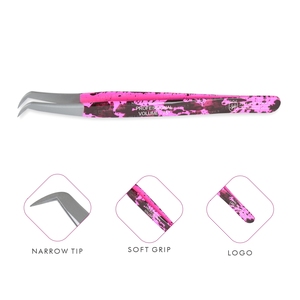 ที่มีคุณภาพสูงสแตนเลสต่อขนตาแหนบ (ปลายแคบ),การออกแบบเต็มรูปแบบในแหนบ,รูปแบบใหม่แหนบขนตา - Product Image 1