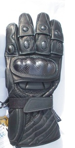 Gants de moto d'été en cuir véritable de qualité supérieure, respirants, à doigts entiers, avec revêtement en polyuréthane, modèle MRW-531 - Product Image 3