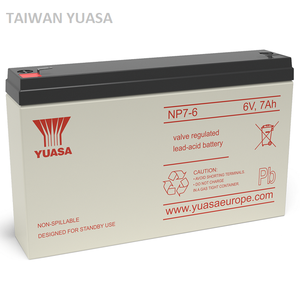 Batería VRLA TAIWANYUASA NP7-6 7AH para UPS y Computadora, Hecha en Taiwán - Product Image 1