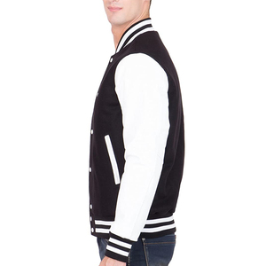 Personnalisé Nouveau Hommes De Base de Lettre Homme Baseball Varsity Veste Bomber Outwear Baseball Letterman Varisty Veste - Product Image 4