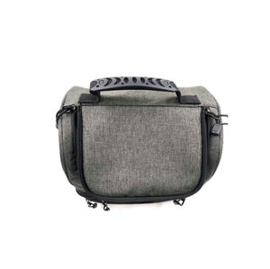 Sac à déjeuner isotherme double couche imperméable pour l'extérieur avec poignée, motif géométrique, en polyester et feuille d'aluminium - Product Image 6