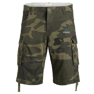 Cargo de alta calidad al por mayor Hombres Cargo Shorts Temporada para hombres Panelled Multi-Bolsillo Cargo Shorts Pantalones Cortos Para Hombre. - Product Image 2