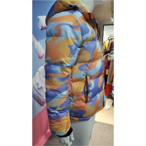 Oem-chaqueta de invierno personalizada para hombre, chaqueta con estampado de camuflaje colorido, gruesa, acolchada - Product Image 6