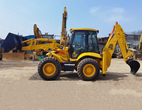 Chargeuse 3cx d'occasion, pelle rétro JCB 3cx 4cx, chargeuse sur pneus JCB 4CX, pelle rétro 4cx 4x4, machines Tlb