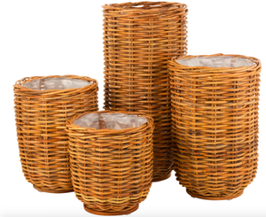 ชุดตะกร้าปอกระเจา2ใบเป็นมิตรกับสิ่งแวดล้อม,ตะกร้าปอกระเจาสำหรับใส่ผ้า2ชิ้นตะกร้าปอกระเจาสานมีหูจับทำจากเวียดนาม - Product Image 6