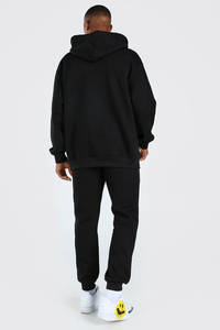 Latest OEM Design Sportswear Zipper Pocket Style Tracksuit Printed Logo Custom Jogging <b>Sets</b> - Product Image 5