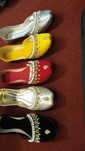 High Quality Women Fancy Khussa / Khussa <b>Shoes</b> for Girls / Best Selling Pakistani Khussa <b>Shoes</b> - Product Image 2