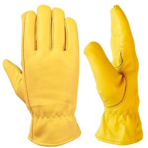 LLavero de cuero de grano de cabra para hombre, Parche de pulgar, PALMA/jardinería, guante de trabajo de cuero para conducir a mano - Product Image 3