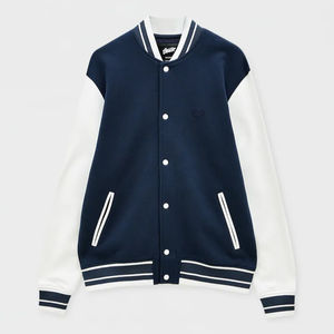 Chaqueta deportiva de algodón con botones para hombre, chaqueta de equipo de béisbol con cuello de sailor, venta al por mayor - Product Image 1