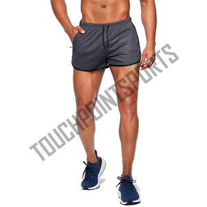 Shorts de plage en polyester anti-rides avec logo personnalisé pour hommes grande taille course et maillots de bain vente en gros stock de toile de tissu - Product Image 3