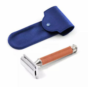 ที่กำหนดเองธรรมชาติสีดำไม้มะเกลือไม้บุรุษ Doble ขอบความปลอดภัยมีดโกน - Product Image 4