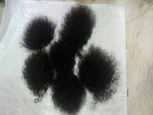 No Shedding and No tangle Raw Indian Hair Curly Human Hair Extensions Single Donor Virgin Cuticle Alignedhair Bundles From India - Product Image 5