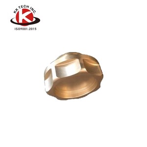 Pièces de précision personnalisées OEM usinées par CNC, bouchon d'huile en aluminium - Product Image 2