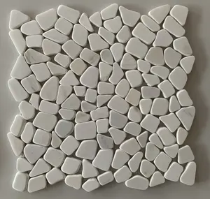 Manufacture Direct Sale White Pebble Mosaics from Vietnam Best Supplier Contact us for Best Price