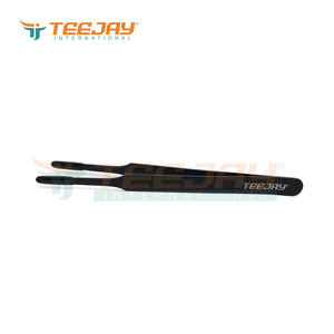 Pinza para recoger monedas de reloj, accesorio negro mate de 12cm, con punta de PVC para manejo sensible, nuevo - Product Image 5