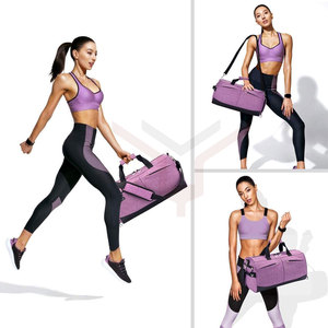 Bolsa Deportiva de Gimnasio, Elegante y Deportiva, Unisex, Impermeable, de Poliéster, con Cierre de Cremallera y Compartimento para Zapatos - Product Image 3