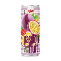 Hoogwaardige Verfrissende Body Naturel Passievruchtensap 250Ml Private Label Gemaakt In Vietnam Puree