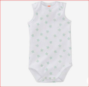 Romper ทารกโดยไม่ต้องแขนผ้าฝ้ายอินทรีย์ - Product Image 2