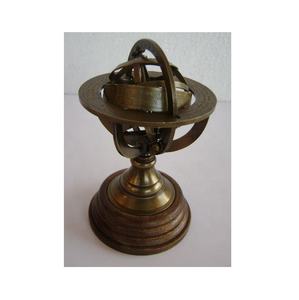 Wooden Base <b>Desk</b> Armillary <b>Globe</b> - Product Image 1