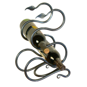 Casier à vin en métal fait à la main Porte-bouteille de vin en métal de la meilleure qualité pour le stockage décoratif de table à la maison ou au bureau - Product Image 6