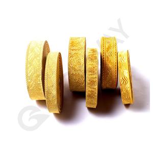 Uniforme de cérémonie fait à la main tresse de dentelle en mylar doré tresse en mylar doré français vente en gros tresse de dentelle fabriquée sur mesure - Product Image 3