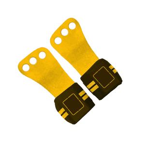 Poignées à main de levage de poids unisexe, en cuir personnalisable, pour musculation, Fitness, épaisseur 2021 - Product Image 5