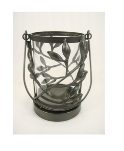Gold Finishing Metal <b>Lantern</b> With <b>Tealight</b> Holder for Indoor and Outdoor Decorative Use - Product Image 3
