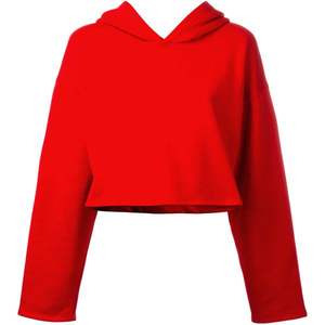 Pull à capuche & sweatshirt femmes à capuche logo personnalisé nouvelle affiche crop top à capuche - Product Image 1