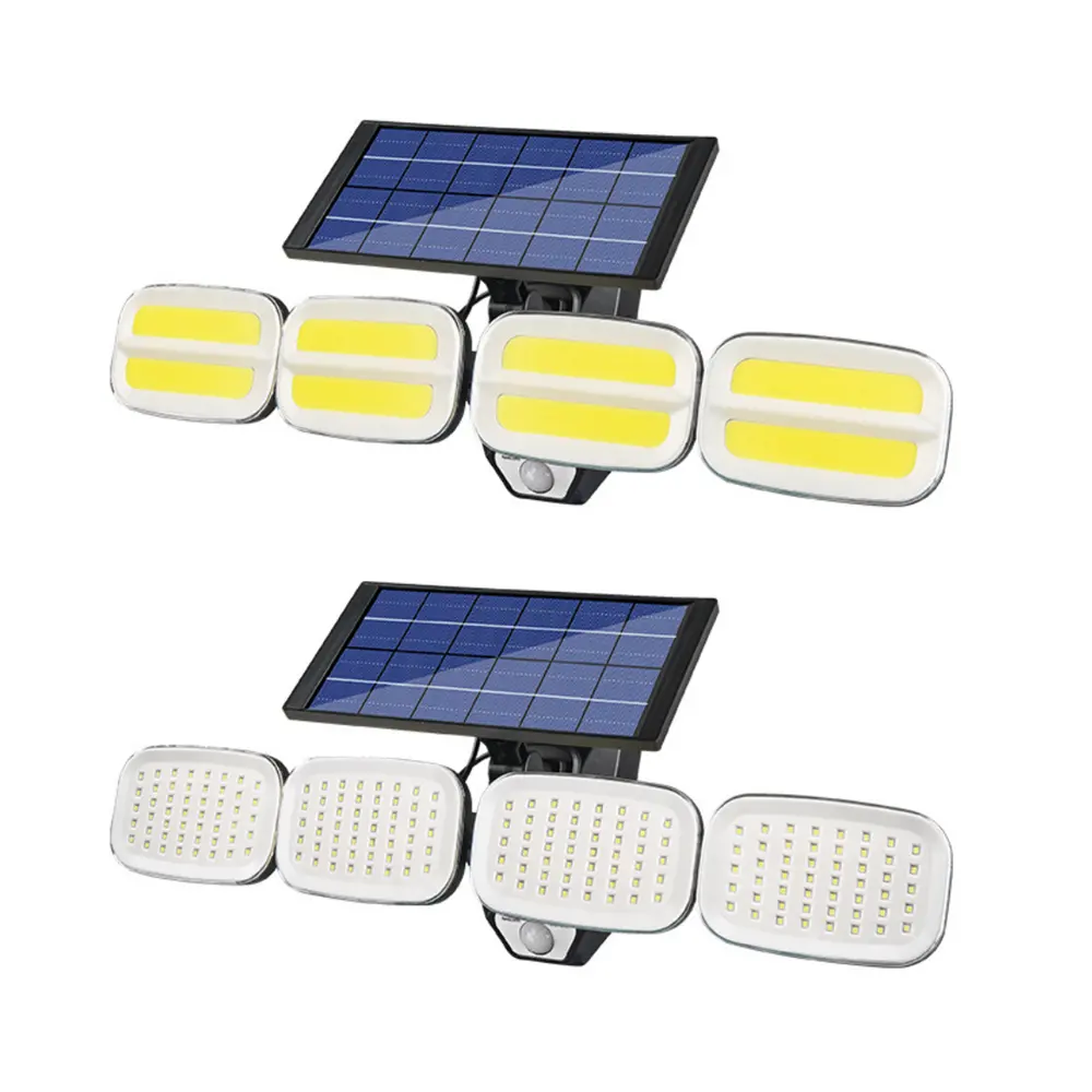 No MOQ 100 Led Solar Light Adjustable Beam Angle Security Lights For House Outdoor