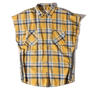 Chemise en flanelle pour hommes lourds doublé intérieur fermetures à pression respirant robuste extérieur hiver chaleur veste printemps fil teint - Product Image 1