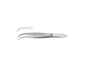 Pinces à éclats chirurgicales courbées - Mâchoires lisses, 12,5 cm - 5 pouces - Product Image 1