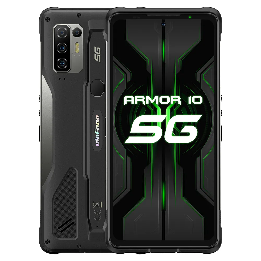 5G Ulefone Armor 10 Mobile Phone 6.67inch 8GB/128GB Four Back Camera Waterproof Support Fast Charging /Wireless charging