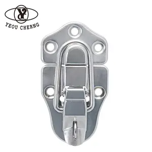四边形设计HC302强外壳锁闩，用于铝制硬外壳金属柜通用工具箱锁