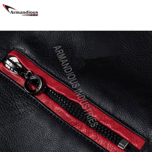 Hot Selling Vintage Riding Biker Motorcycle Leather <b>Jackets</b> <b>Men</b> Winter Custom Coats Hooded <b>Light</b> New Arrival XL Fabric <b>Jacket</b> - Product Image 6