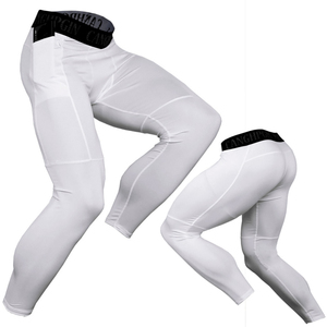 Wholesale Men Fitness <b>Leggings</b> Elastic Waistband <b>Leggings</b> Sport Running Yoga <b>Leggings</b> for Men Plus Size - Product Image 3