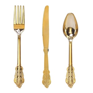 Couverts de luxe élégants indiens classiques Vente rapide Couverts en métal de créateur exclusifs Couverts portables écologiques en gros - Product Image 3