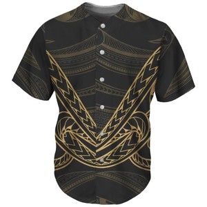 Uniforme baseball respirant 6 boutons sublimation vêtements de sport vente en gros personnalisé nouveau design de haute qualité - Product Image 3