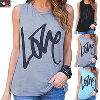 Meilleure Vente : Haut Basique Sans Manches pour Femme, Confortable, Col Rond, Décontracté, Broderie Unie, T-shirts Grande Taille 100% Coton Écologique