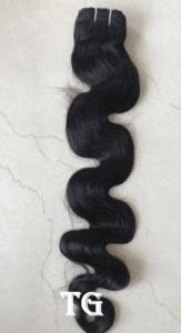 Cabello humano brasileño virgen de alta calidad, cabello Natural negro ondulado, 100% fabricantes, precio al por mayor - Product Image 6