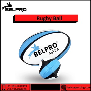 Pelotas de rugby de tamaño personalizado de fabricación india, envío gratis, pelotas de fútbol de cuero Vintage con costura a máquina de goma - Product Image 2