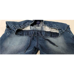 OEM Lavaggio Acido Delle Donne Pantaloni Con Tasca <span class=keywords><strong>Grigio</strong></span> CottonJoggers Con La Pista - Product Image 2