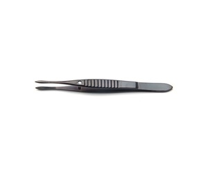 Moorfield Forceps, 11 cm with Black <b>Titanium</b> Coating - Product Image 6