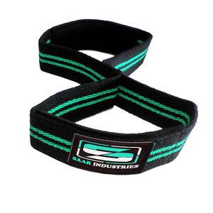 สายยกน้ำหนักคุณภาพดีที่สุดรูปที่8สายรัดข้อมือ Dead-Lift สำหรับดึงออกกำลังกายเพาะกายรูปที่8สายรัด - Product Image 5