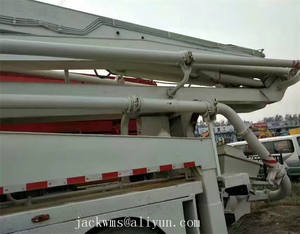 Camión bomba de segunda mano usado, camión bomba SANY de 42m, modelo SY5380THB 42, en venta en Shanghái - Product Image 2